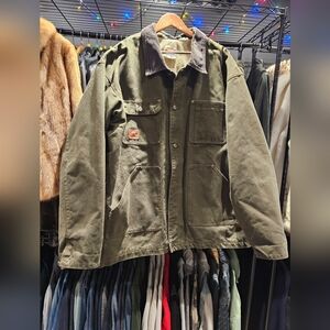 Sorel Mens Barn Olive Green Work Chore Jacket